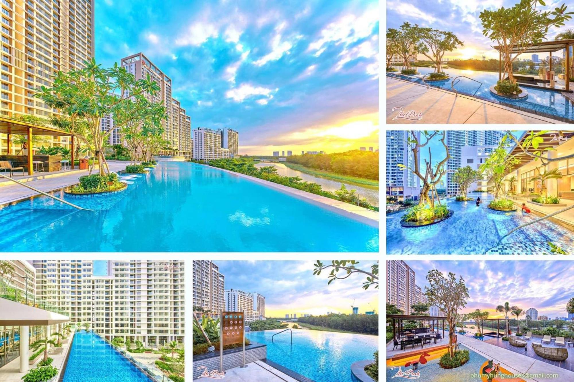 The Peak Midtown Twobedroom With Balcony Ho Chi Minh-stad Buitenkant foto