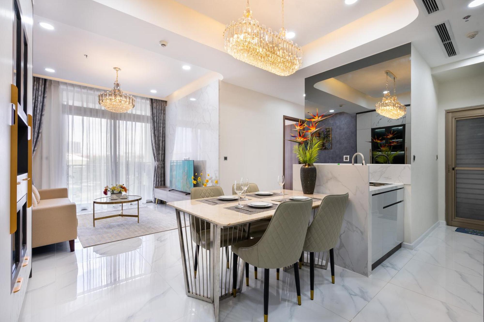 The Peak Midtown Twobedroom With Balcony Ho Chi Minh-stad Buitenkant foto
