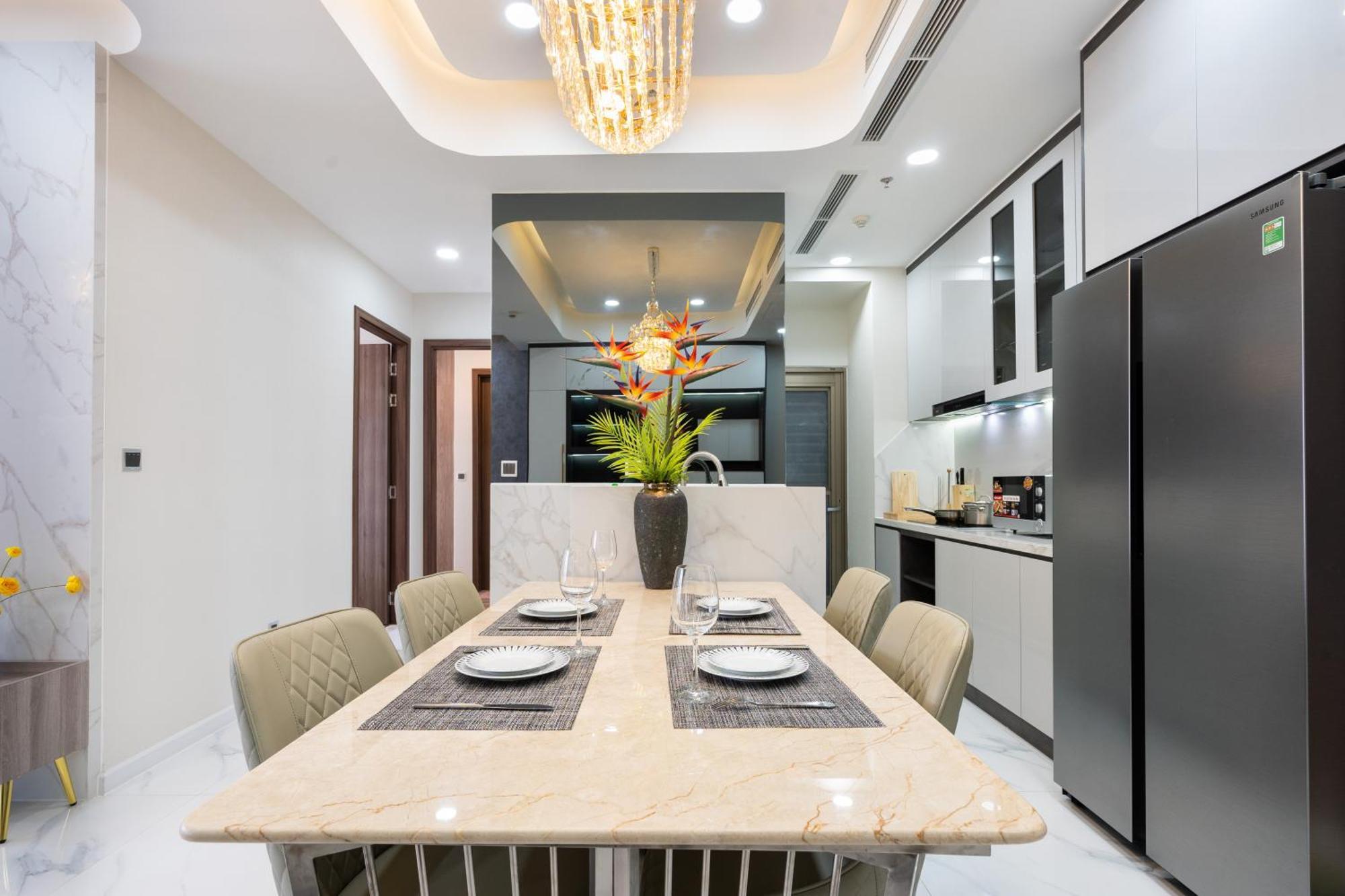 The Peak Midtown Twobedroom With Balcony Ho Chi Minh-stad Buitenkant foto