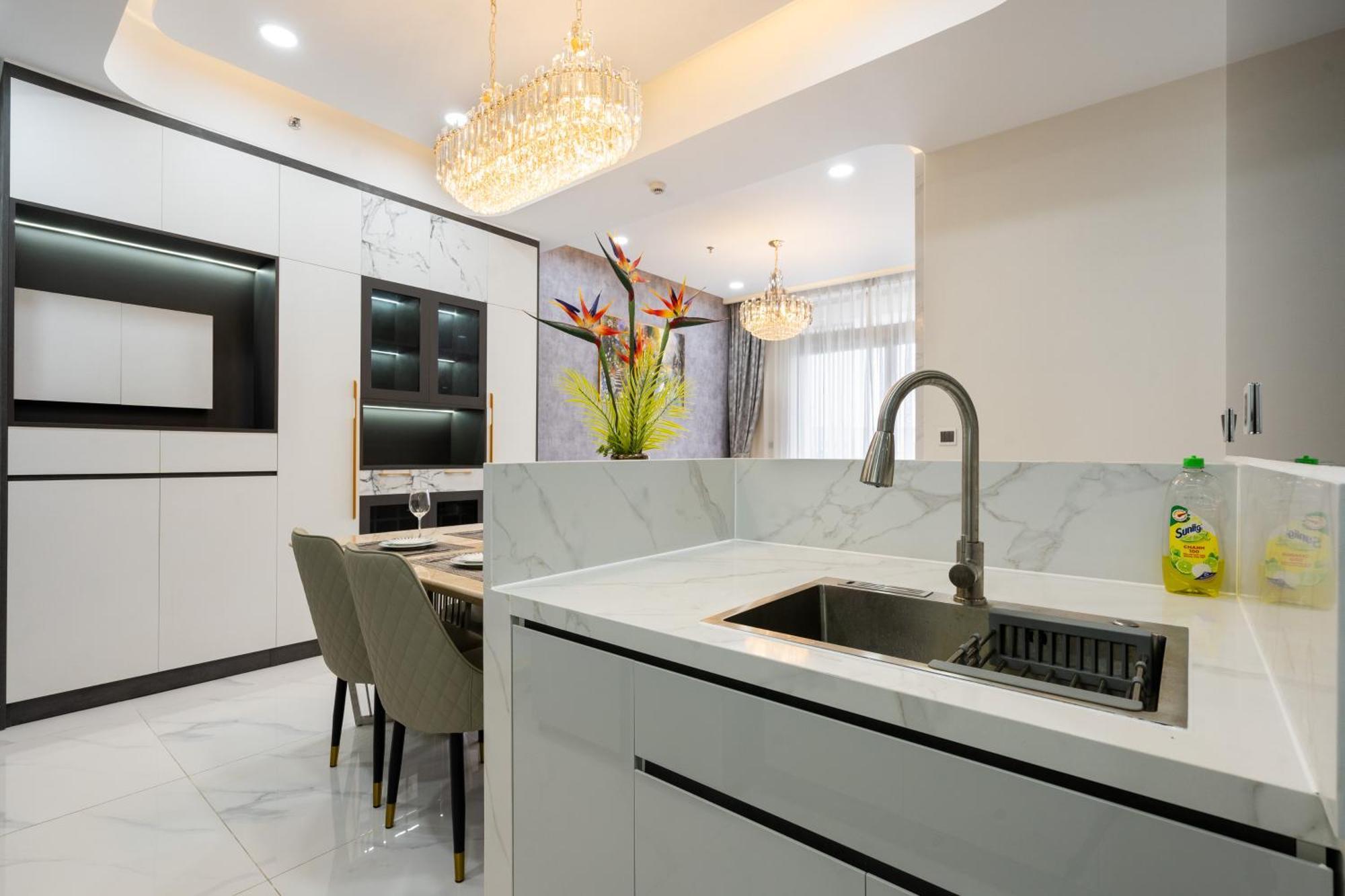 The Peak Midtown Twobedroom With Balcony Ho Chi Minh-stad Buitenkant foto