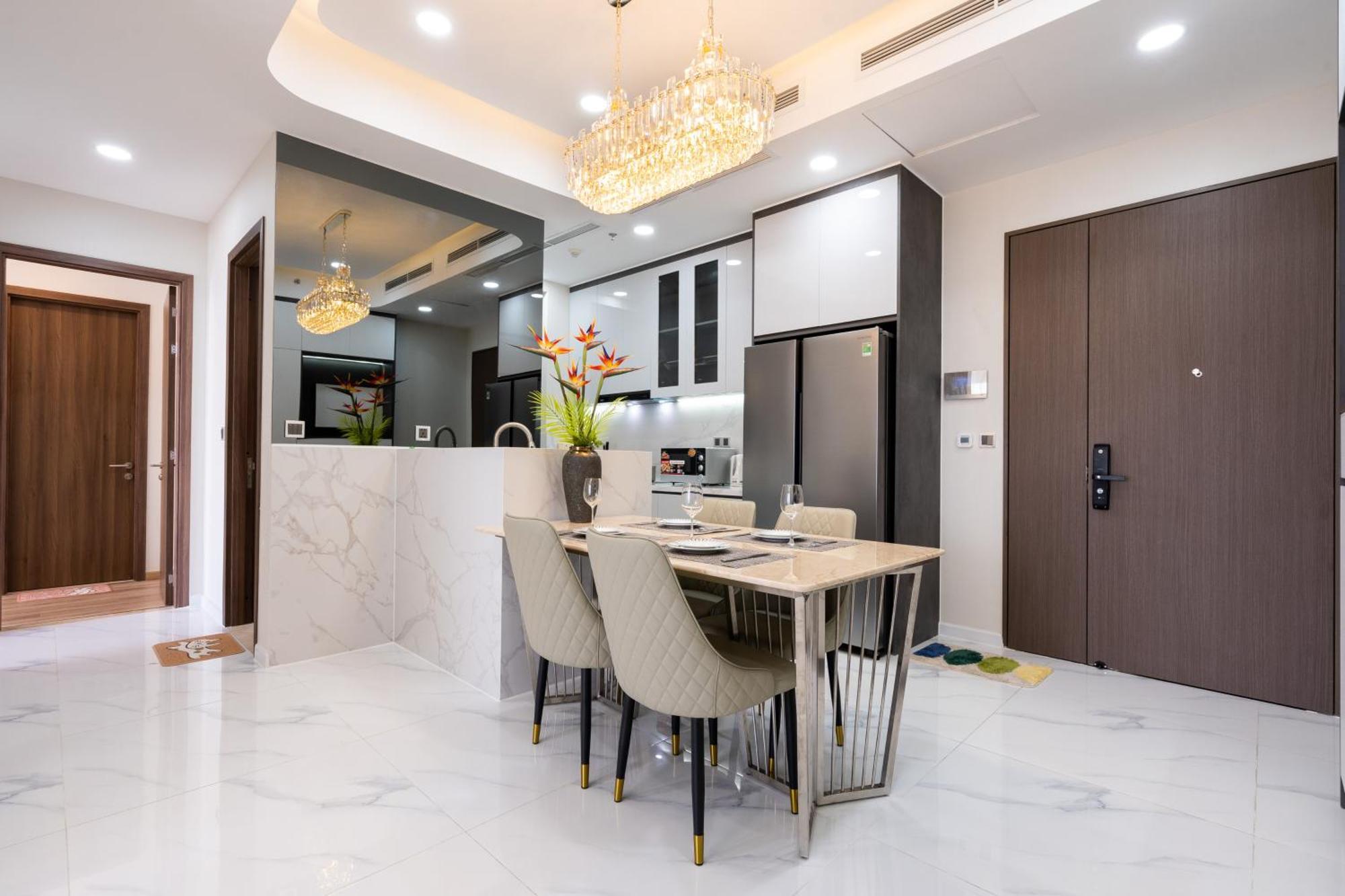 The Peak Midtown Twobedroom With Balcony Ho Chi Minh-stad Buitenkant foto