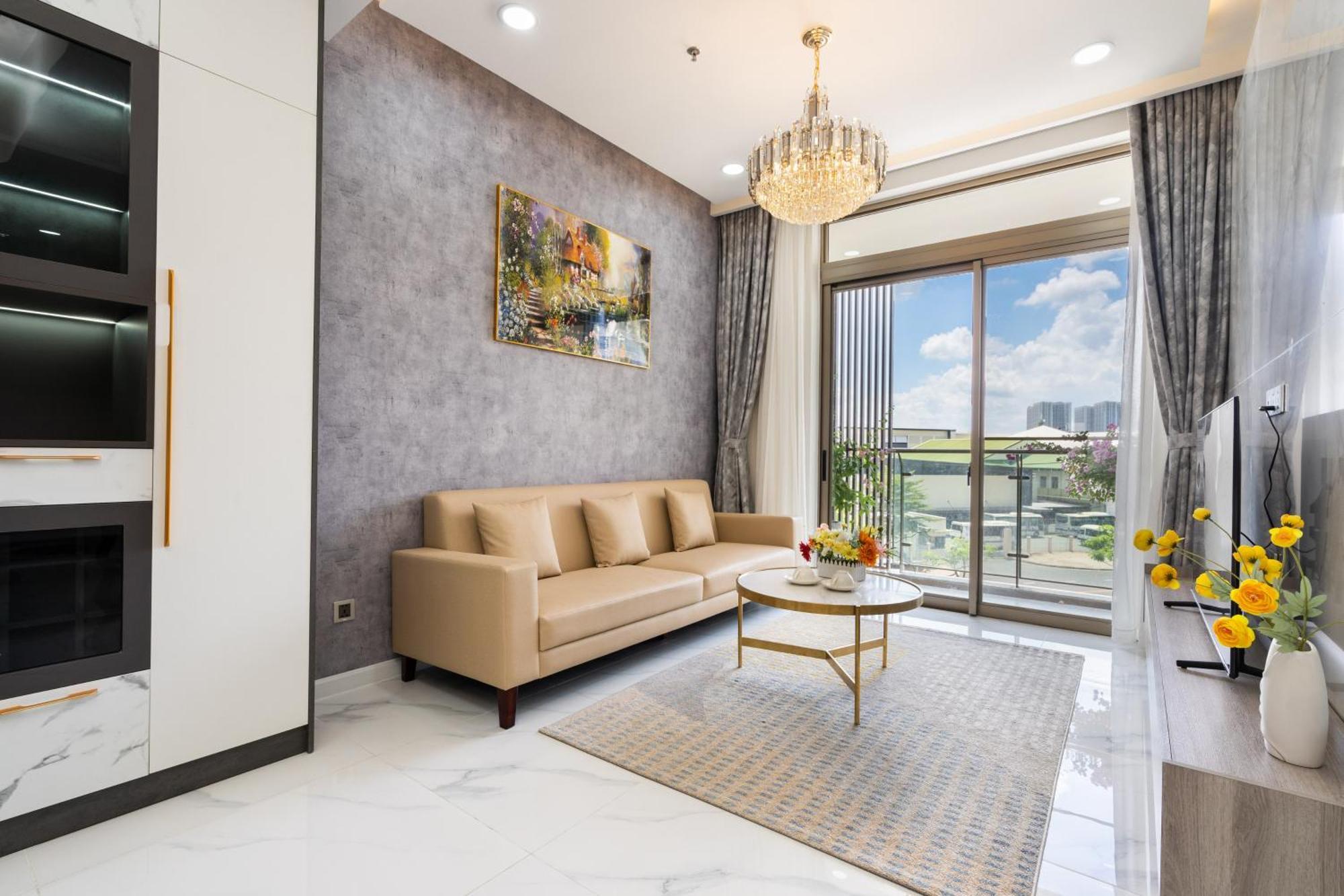 The Peak Midtown Twobedroom With Balcony Ho Chi Minh-stad Buitenkant foto