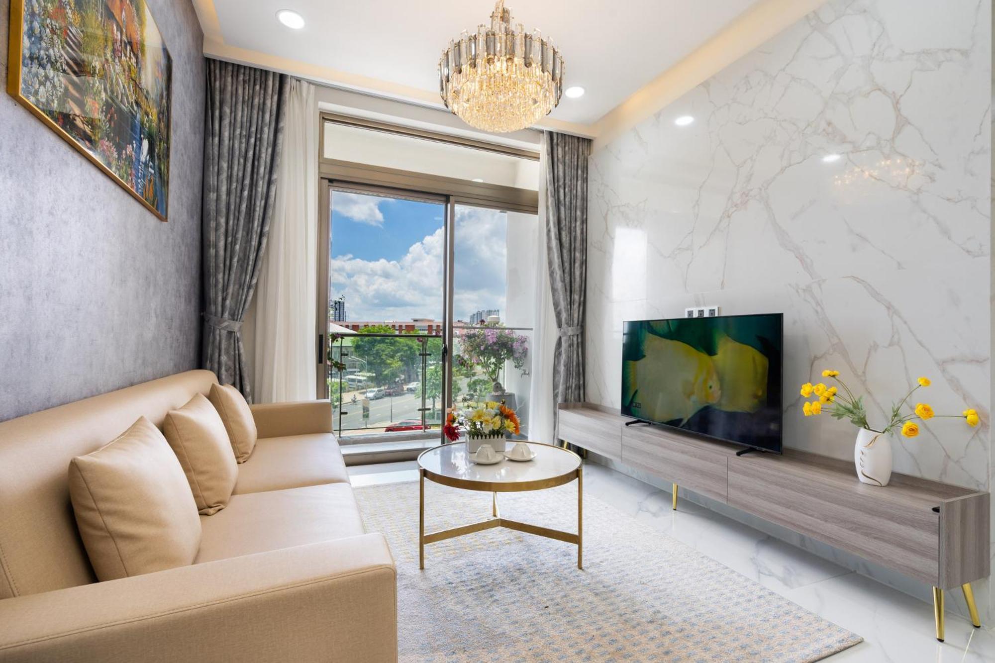 The Peak Midtown Twobedroom With Balcony Ho Chi Minh-stad Buitenkant foto