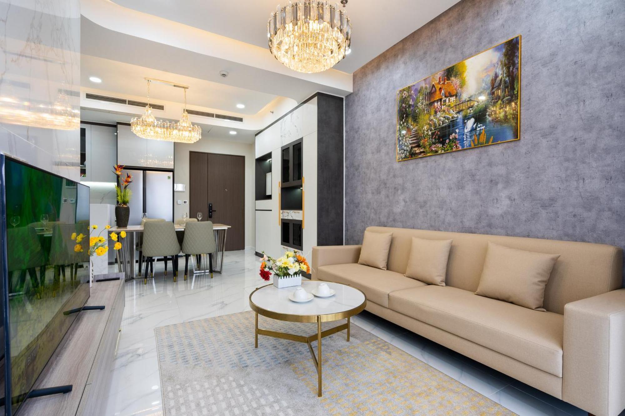 The Peak Midtown Twobedroom With Balcony Ho Chi Minh-stad Buitenkant foto