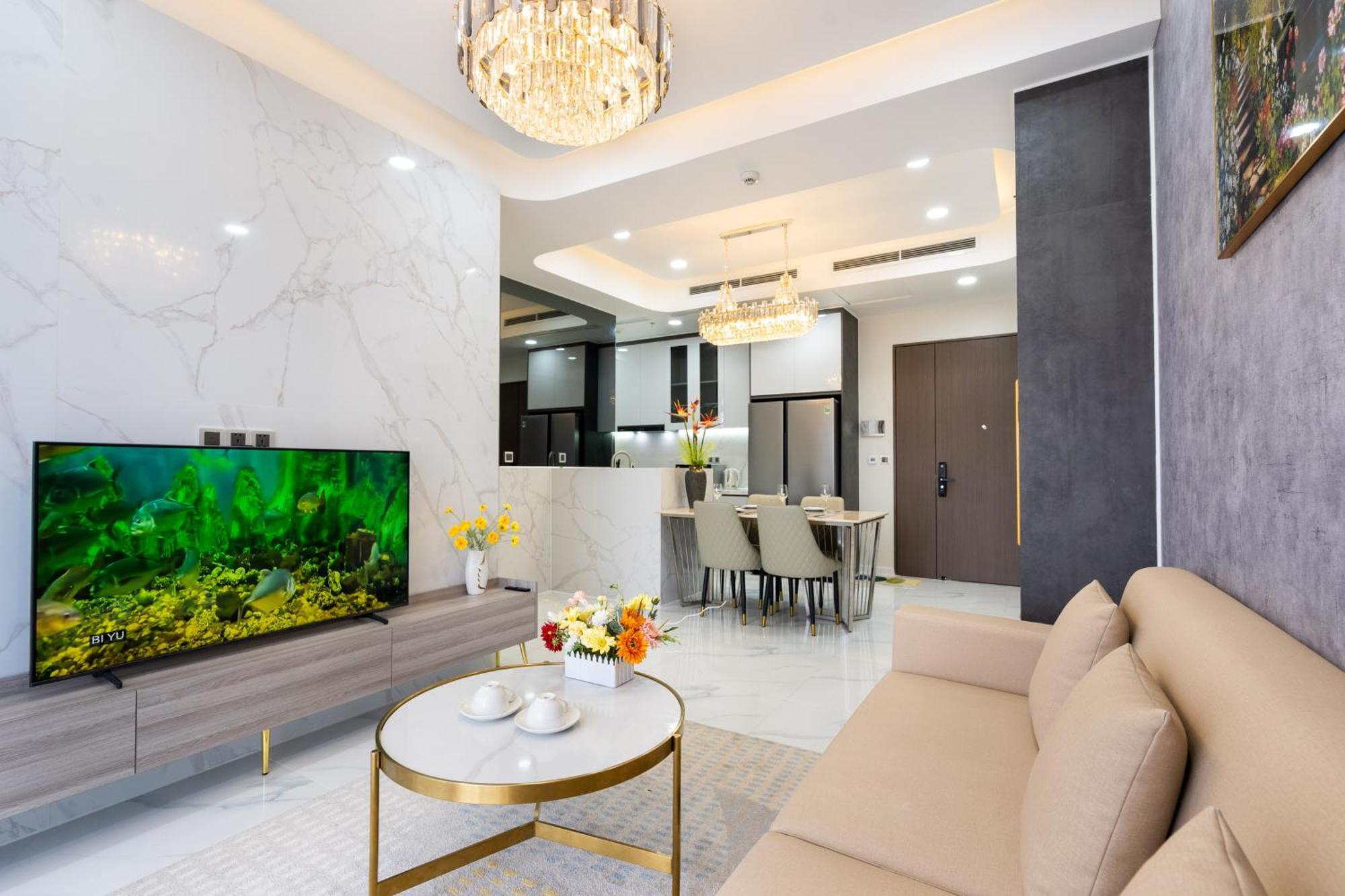 The Peak Midtown Twobedroom With Balcony Ho Chi Minh-stad Buitenkant foto