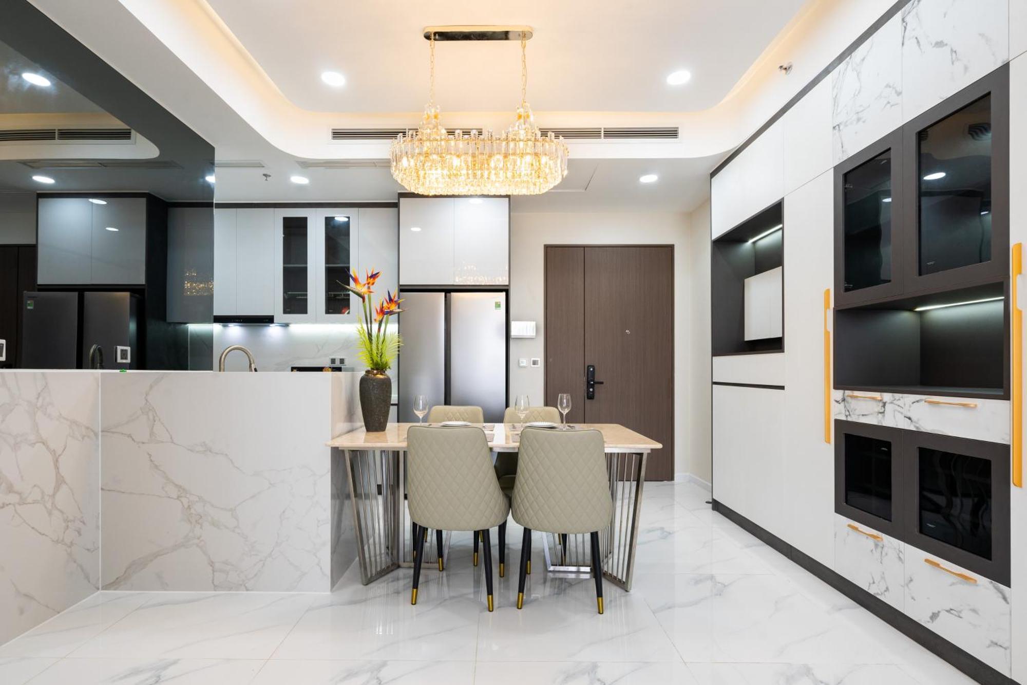 The Peak Midtown Twobedroom With Balcony Ho Chi Minh-stad Buitenkant foto