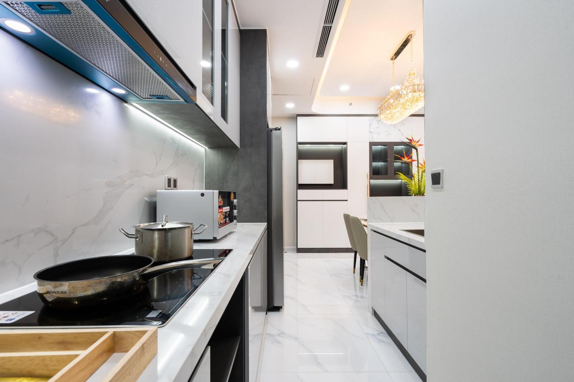 The Peak Midtown Twobedroom With Balcony Ho Chi Minh-stad Buitenkant foto