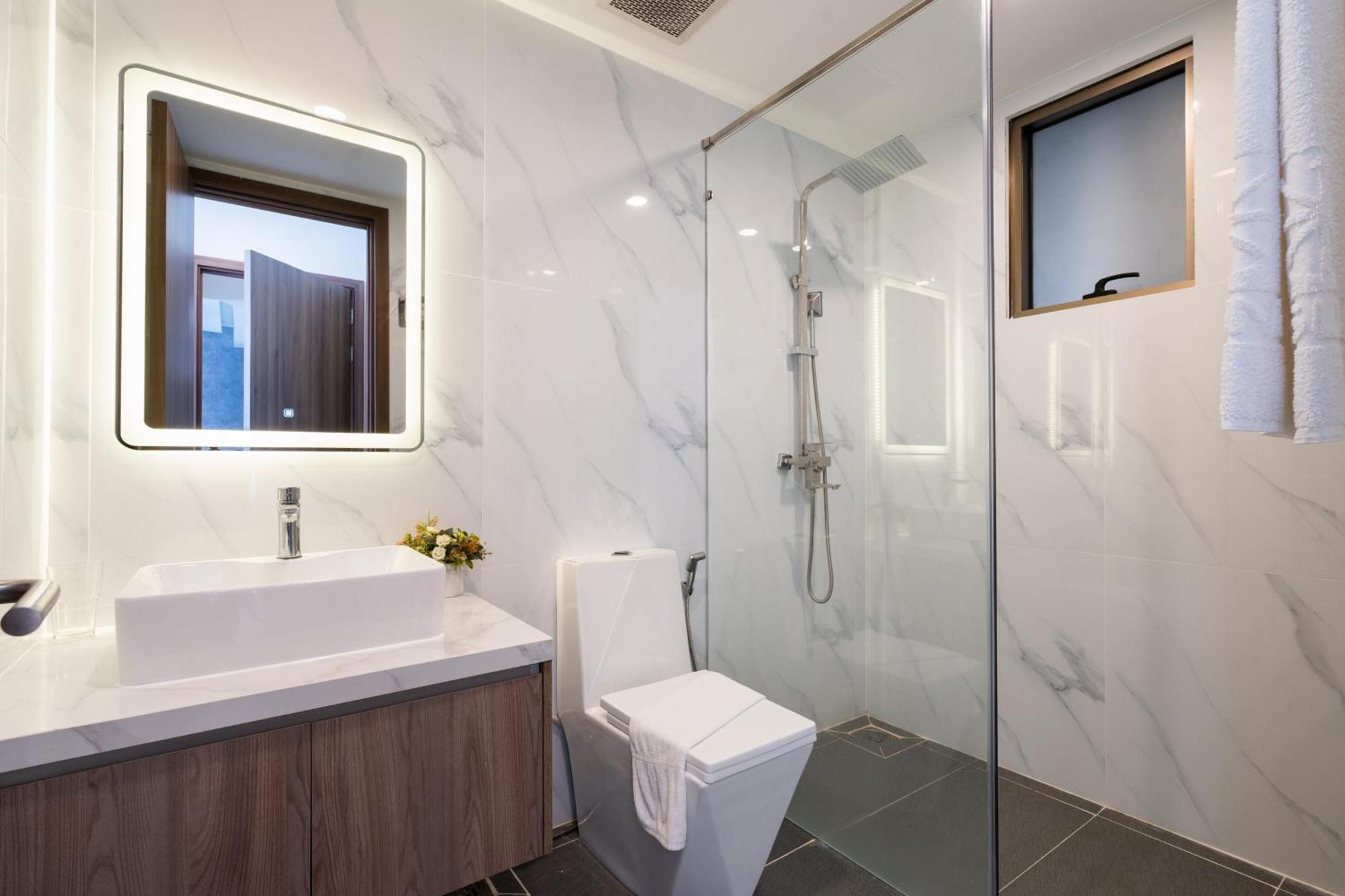 The Peak Midtown Twobedroom With Balcony Ho Chi Minh-stad Buitenkant foto