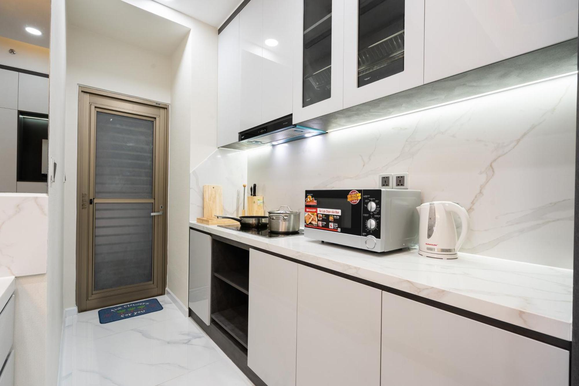 The Peak Midtown Twobedroom With Balcony Ho Chi Minh-stad Buitenkant foto