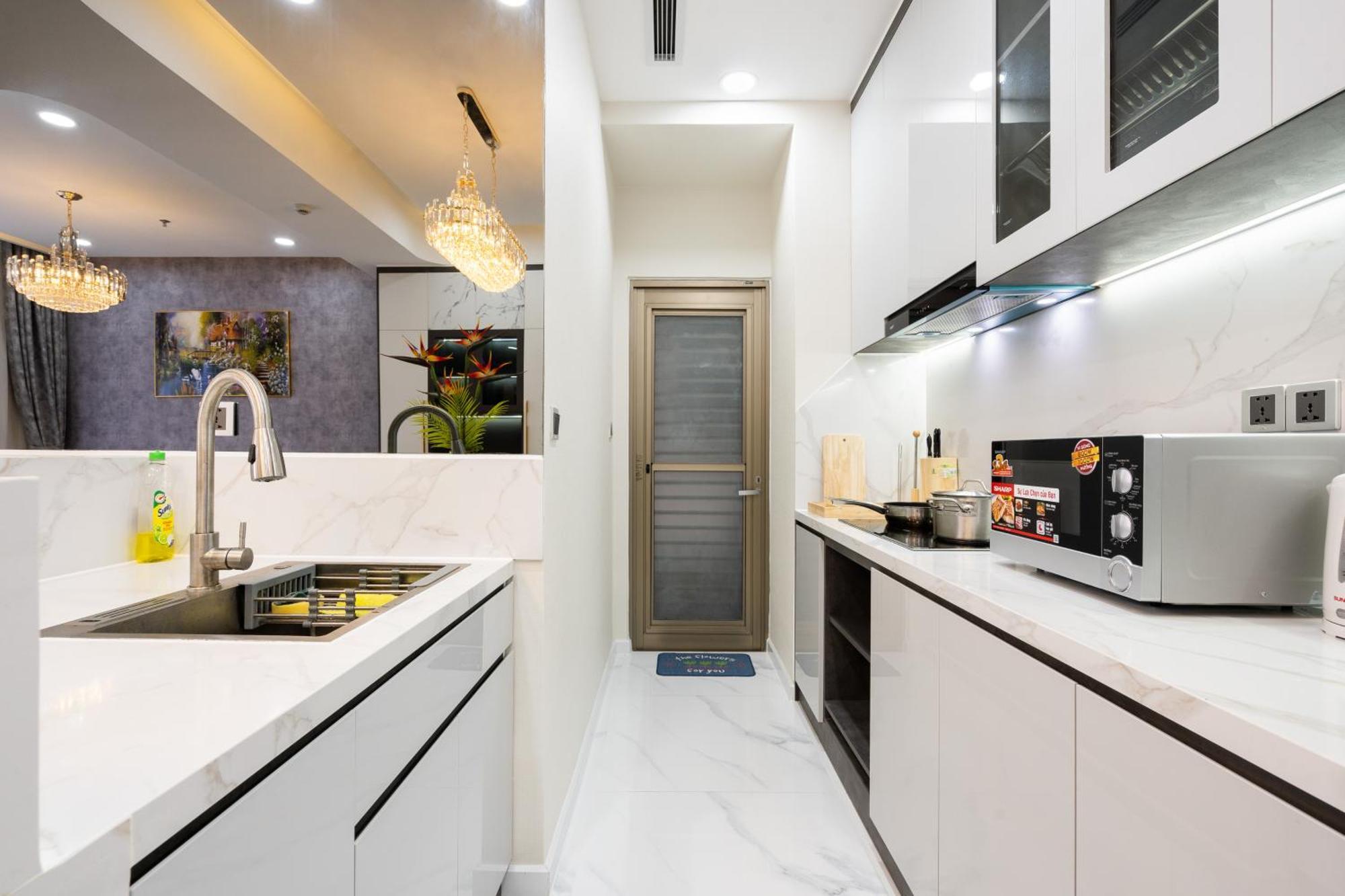 The Peak Midtown Twobedroom With Balcony Ho Chi Minh-stad Buitenkant foto