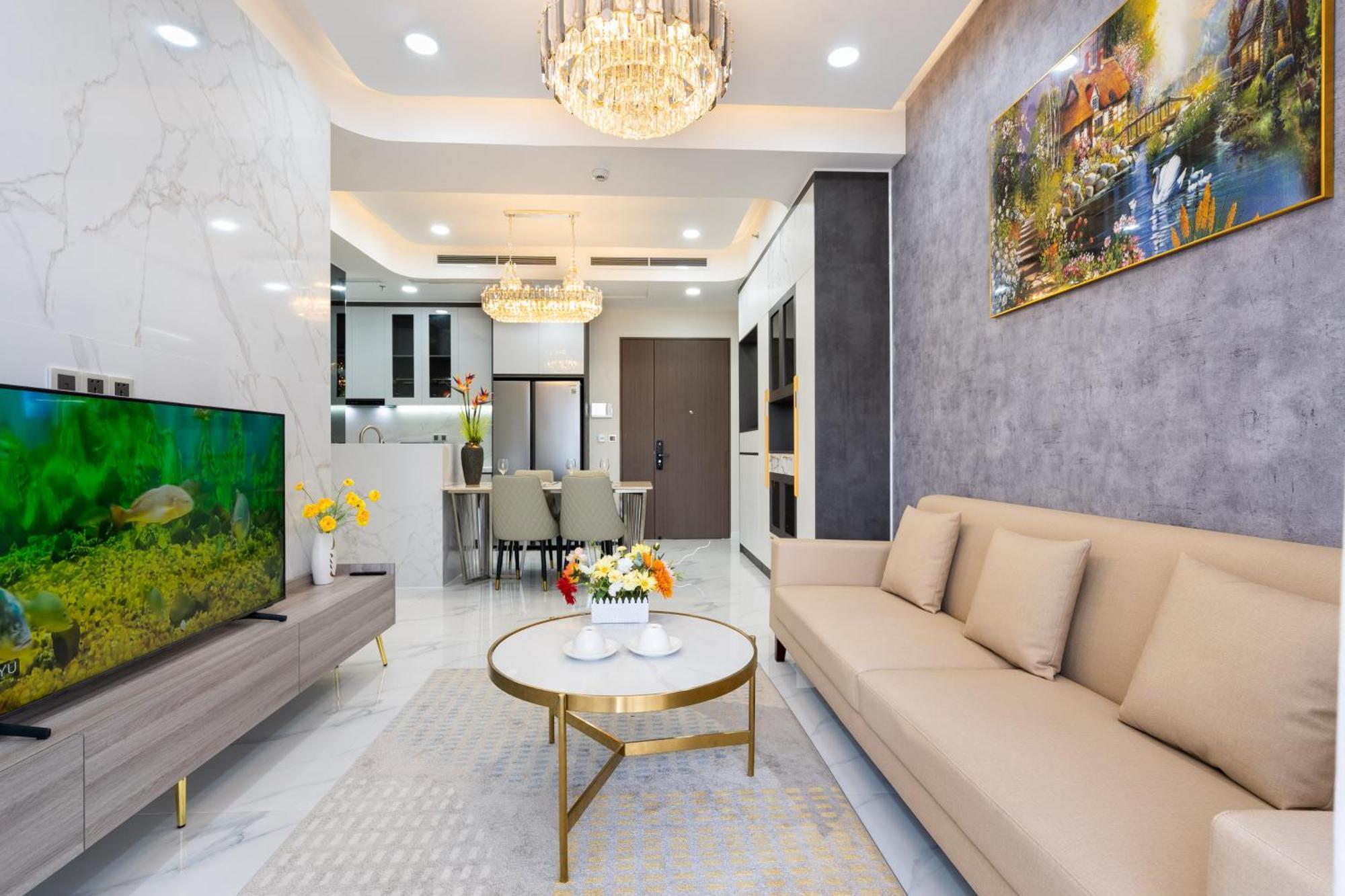 The Peak Midtown Twobedroom With Balcony Ho Chi Minh-stad Buitenkant foto