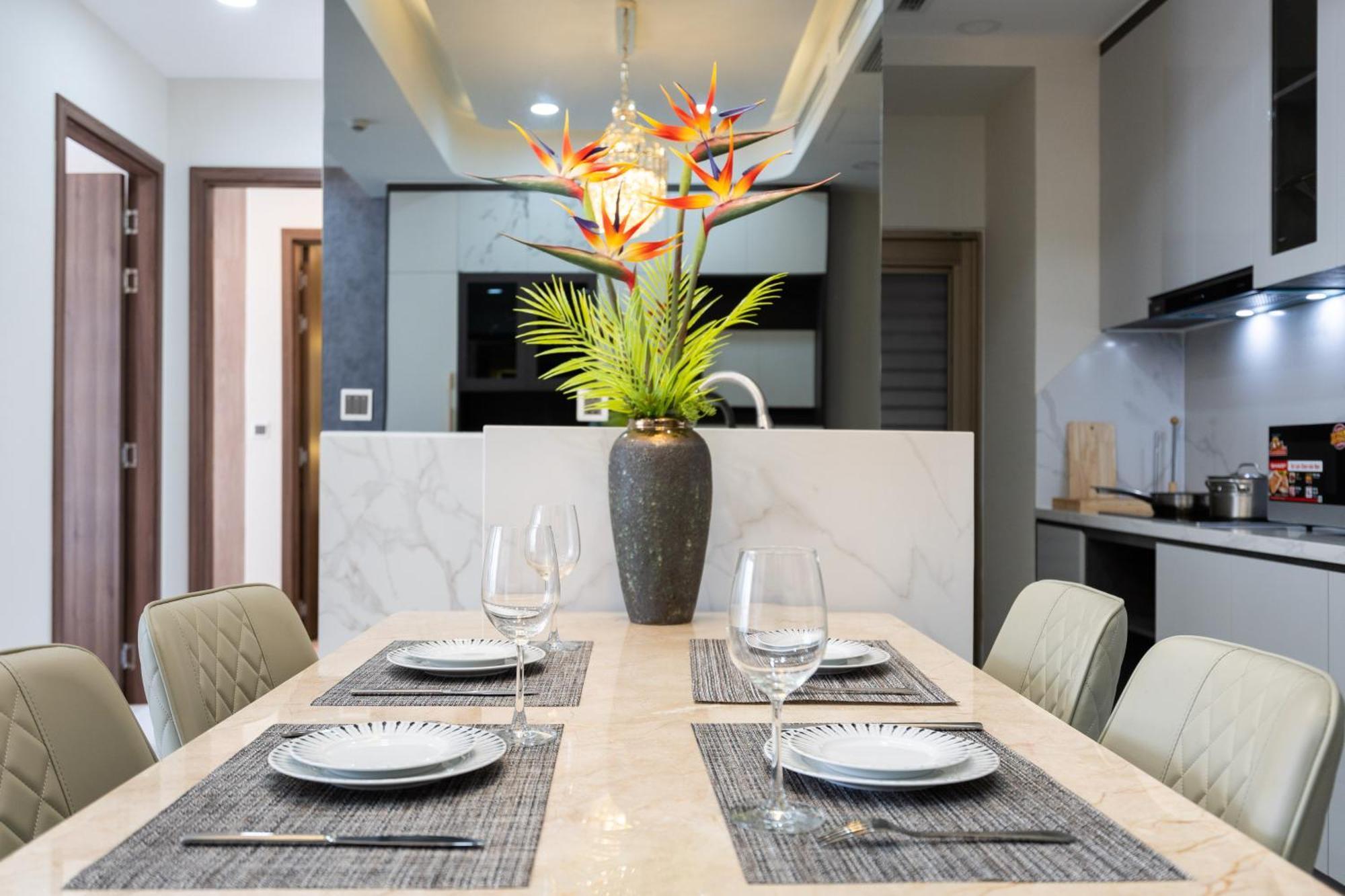 The Peak Midtown Twobedroom With Balcony Ho Chi Minh-stad Buitenkant foto