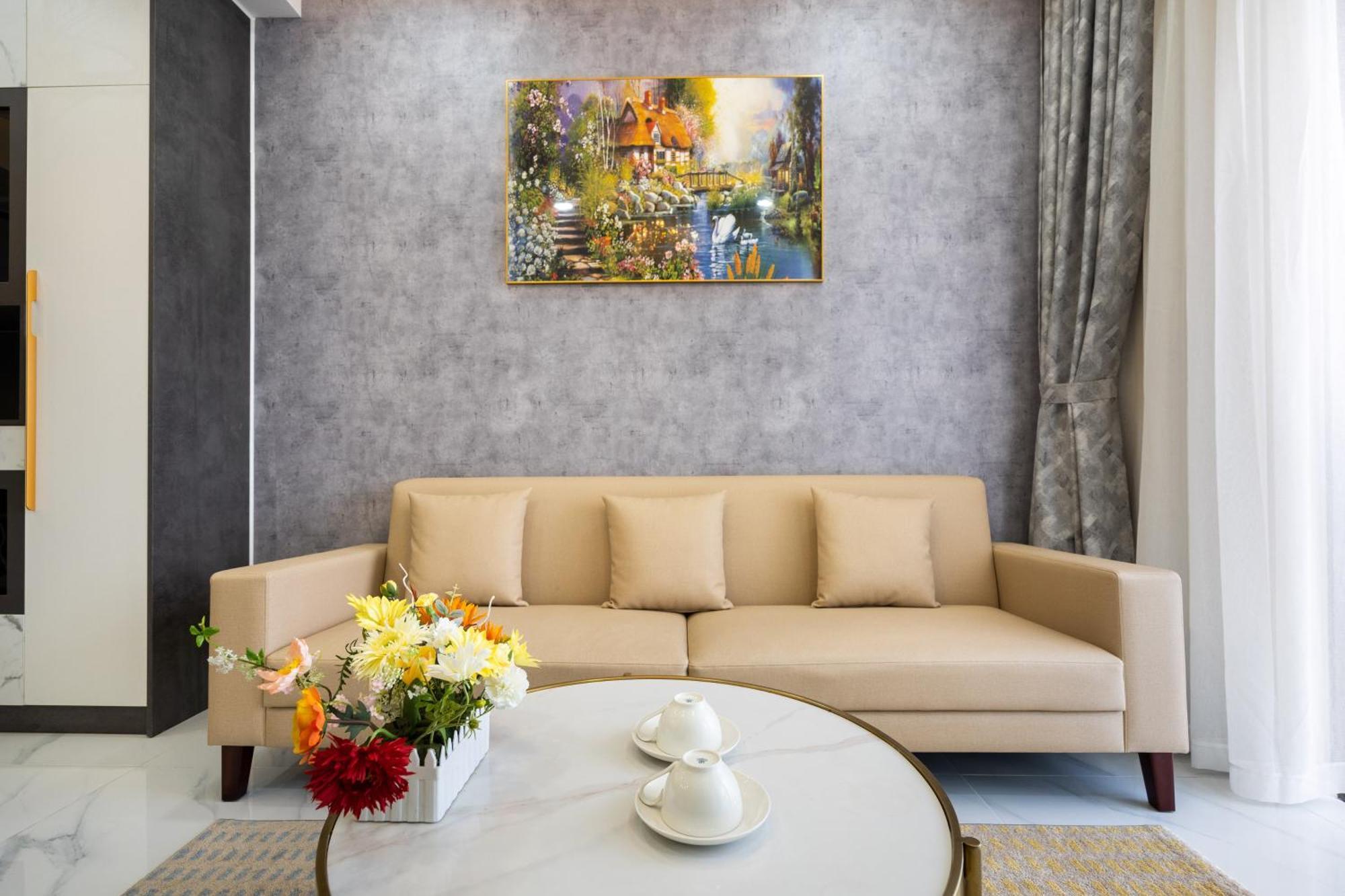 The Peak Midtown Twobedroom With Balcony Ho Chi Minh-stad Buitenkant foto
